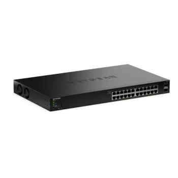NETGEAR GS324TPv2 valdomas L2/L3 Gigabit Ethernet (10/100/1000) PoE komutatorius, 24 prievadai, 1U