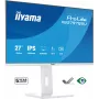 27 colių IIYAMA ProLite XB2797QSU-W1 IPS Quad HD (2560x1440) LED monitorius, 178° žiūrėjimo kampai, USB 3.2 šakotuvas, garsiakalbiai, VESA, aukščio reguliavimas, baltas