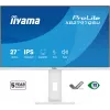 27 colių IIYAMA ProLite XB2797QSU-W1 IPS Quad HD (2560x1440) LED monitorius, 178° žiūrėjimo kampai, USB 3.2 šakotuvas, garsiakalbiai, VESA, aukščio reguliavimas, baltas