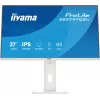 27 colių IIYAMA ProLite XB2797QSU-W1 IPS Quad HD (2560x1440) LED monitorius, 178° žiūrėjimo kampai, USB 3.2 šakotuvas, garsiakalbiai, VESA, aukščio reguliavimas, baltas