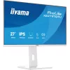 27 colių IIYAMA ProLite XB2797QSU-W1 IPS Quad HD (2560x1440) LED monitorius, 178° žiūrėjimo kampai, USB 3.2 šakotuvas, garsiakalbiai, VESA, aukščio reguliavimas, baltas
