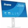 27 colių IIYAMA ProLite XB2797QSU-W1 IPS Quad HD (2560x1440) LED monitorius, 178° žiūrėjimo kampai, USB 3.2 šakotuvas, garsiakalbiai, VESA, aukščio reguliavimas, baltas