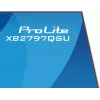 27 colių IIYAMA ProLite XB2797QSU-W1 IPS Quad HD (2560x1440) LED monitorius, 178° žiūrėjimo kampai, USB 3.2 šakotuvas, garsiakalbiai, VESA, aukščio reguliavimas, baltas