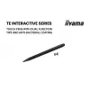 Interaktyvus plokščiasis ekranas IIYAMA TE9813A-B2AG 97,5 colio (2,48 m) 4K Ultra HD 500 cd/m² Wi-Fi Android 24/7 Juodas