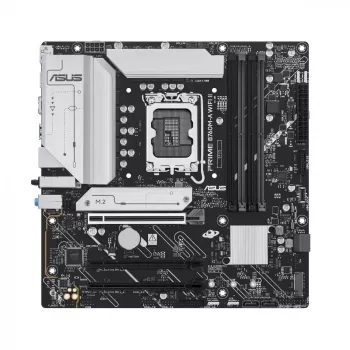 Pagrindinė plokštė ASUS PRIME B760M-A WIFI II micro ATX, Intel B760, LGA 1700, DDR5, 4 lizdai DIMM, iki 256 GB, Wi‑Fi 6E, 2,5Gb Ethernet