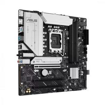 Pagrindinė plokštė ASUS PRIME B760M-A WIFI II micro ATX, Intel B760, LGA 1700, DDR5, 4 lizdai DIMM, iki 256 GB, Wi‑Fi 6E, 2,5Gb Ethernet