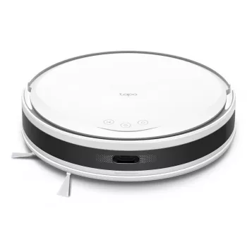 TP-Link Tapo RV20 Max baltas – išmanusis robotas dulkių siurblys su šluostymu ir LiDAR navigacija