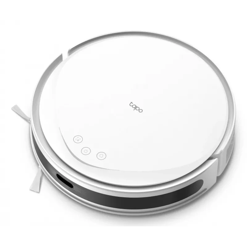 TP-Link Tapo RV20 Max baltas – išmanusis robotas dulkių siurblys su šluostymu ir LiDAR navigacija