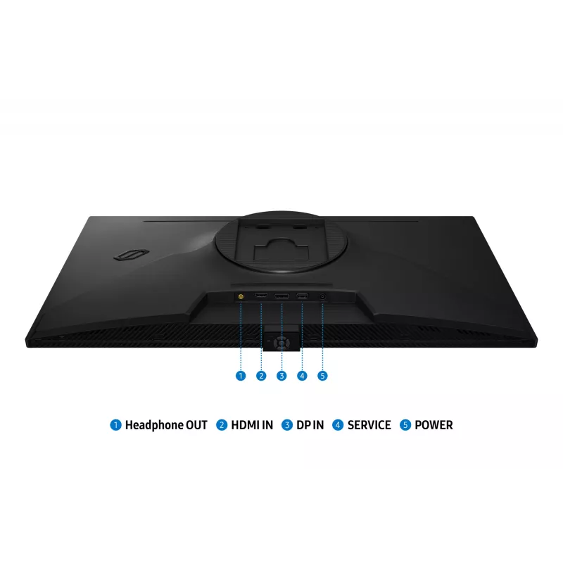 Samsung 27 colių Odyssey OLED G61SH QHD 240Hz žaidimų monitorius, 68.6 cm (27 colių), 2560 x 1440 pikselių, Quad HD, OLED, 0.03 ms, juodas