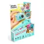 Momentinė spausdinimo kamera Canal Toys Photo Creator CLK 058 — Turkio spalvos, MicroSD, 0,96 colio LCD