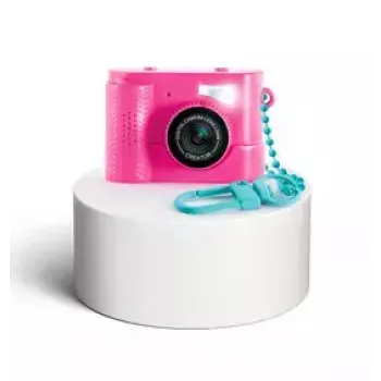 Skaitmeninis fotoaparatas Canal Toys Photo Creator CLK061 – rožinis, LCD 0,96 colio, MicroSD palaikymas, USB