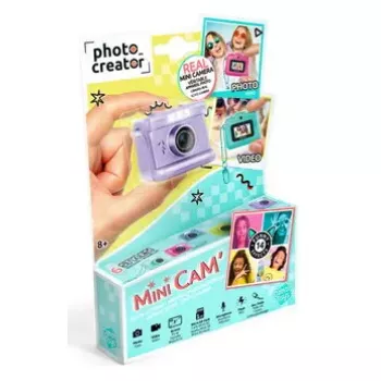 Momentinė spausdinimo kamera Canal Toys CLK 063 — Violetinė, LCD 0.96 colio, MicroSD, USB