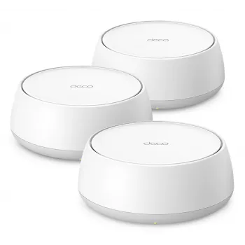 TP-Link Deco BE3600 dviejų juostų (2,4 GHz / 5 GHz) Wi-Fi 7 (802.11be) baltas vidinė antena