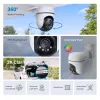 TP-Link Tapo TC41 V2 sferinė IP vaizdo kamera, vidaus ir lauko, 2304 × 1296 pikselių, lubų/sienos/stulpo tvirtinimui
