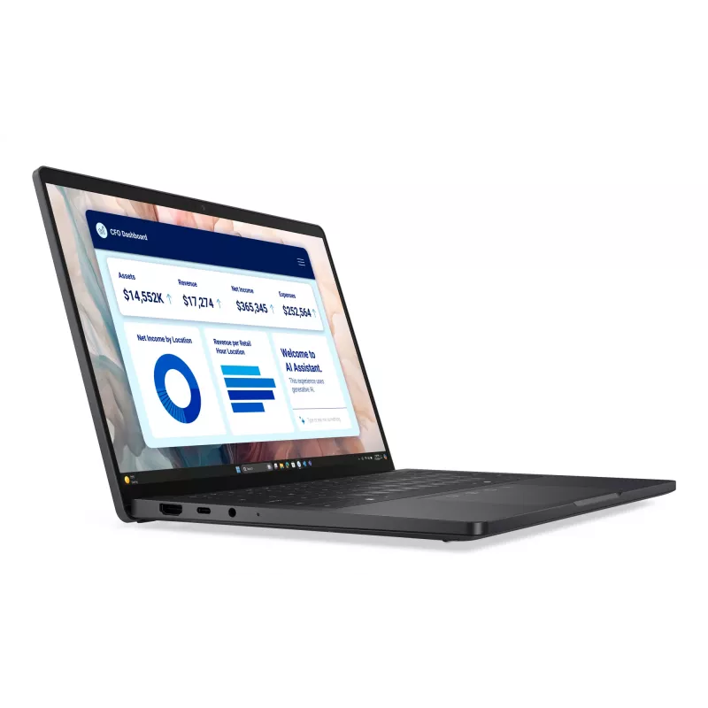 Nešiojamas kompiuteris DELL Pro 13 Premium PA13250 Copilot+ PC Intel Core Ultra 7 268V 33,8 cm (13,3 colio) liečiamasis ekranas Quad HD+ 32 GB LPDDR5x-SDRAM 512 GB SSD Wi-Fi 7 (802.11be) Windows 11 Pro pilka