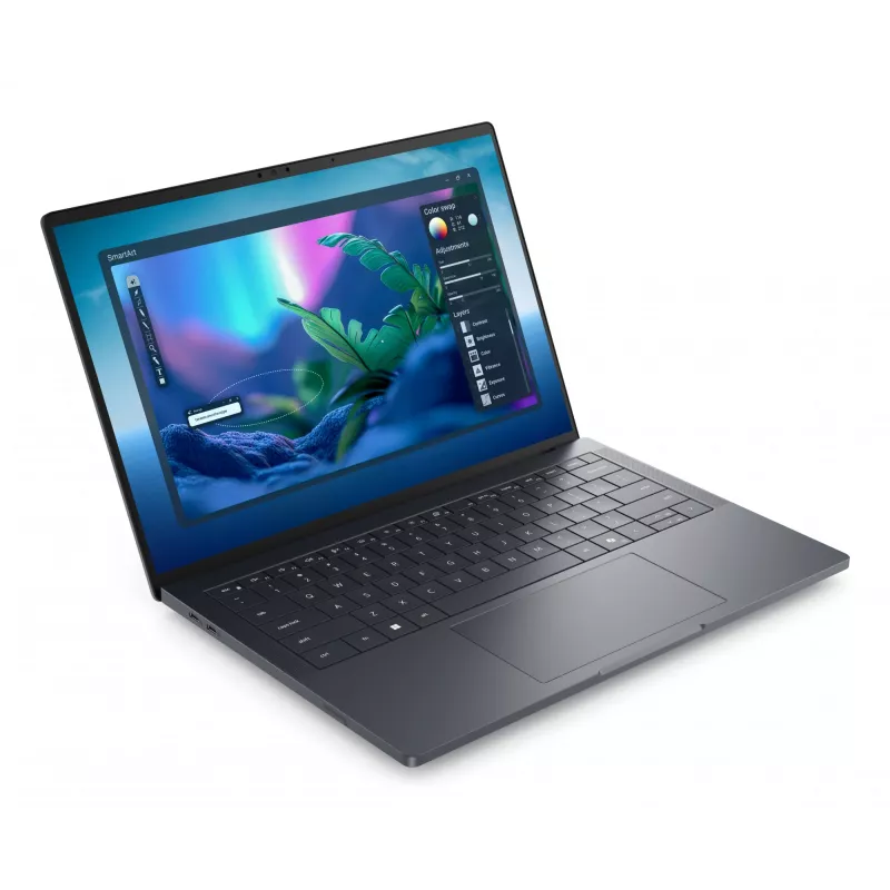 Nešiojamas kompiuteris DELL Pro Max 14 Premium MA14250 Intel Core Ultra 7 265H 35,6 cm (14 colių) Full HD+ 32 GB LPDDR5x-SDRAM 1 TB SSD NVIDIA RTX PRO 2000 Blackwell Wi-Fi 7 (802.11be) Windows 11 Pro juodos spalvos