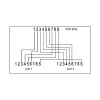 InLine ISDN Port Doubler 1x RJ45 kištukas / 2x RJ45 lizdai su laidu 69932A