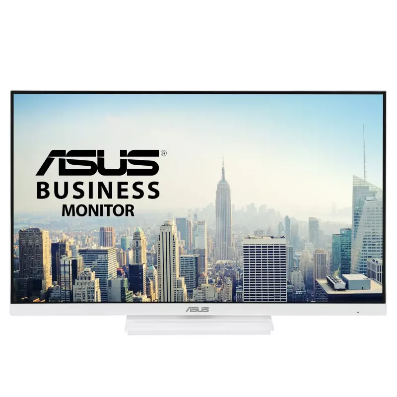 27 colių ASUS VA279QGS-W LCD monitorius, 1920x1080 Full HD, IPS, 1 ms, 350 cd/m², USB 3.2 stotelė, garsiakalbiai, VESA, aukštis reguliuojamas, baltas