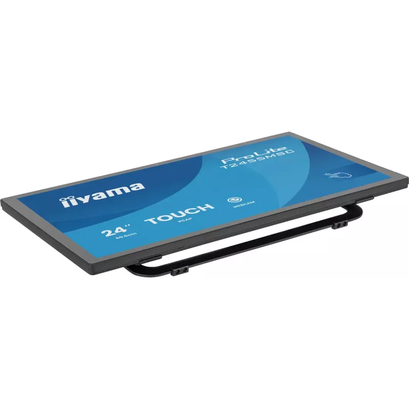 Liečiamas valdymo skydelis IIYAMA T2455MSC-B2 23,8 col. IPS 1920×1080, garsiakalbiai, VESA, juodas