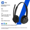 Laidinė stereo ausinė HP Poly Mission 425 Classic USB, ant ausų, 126 g