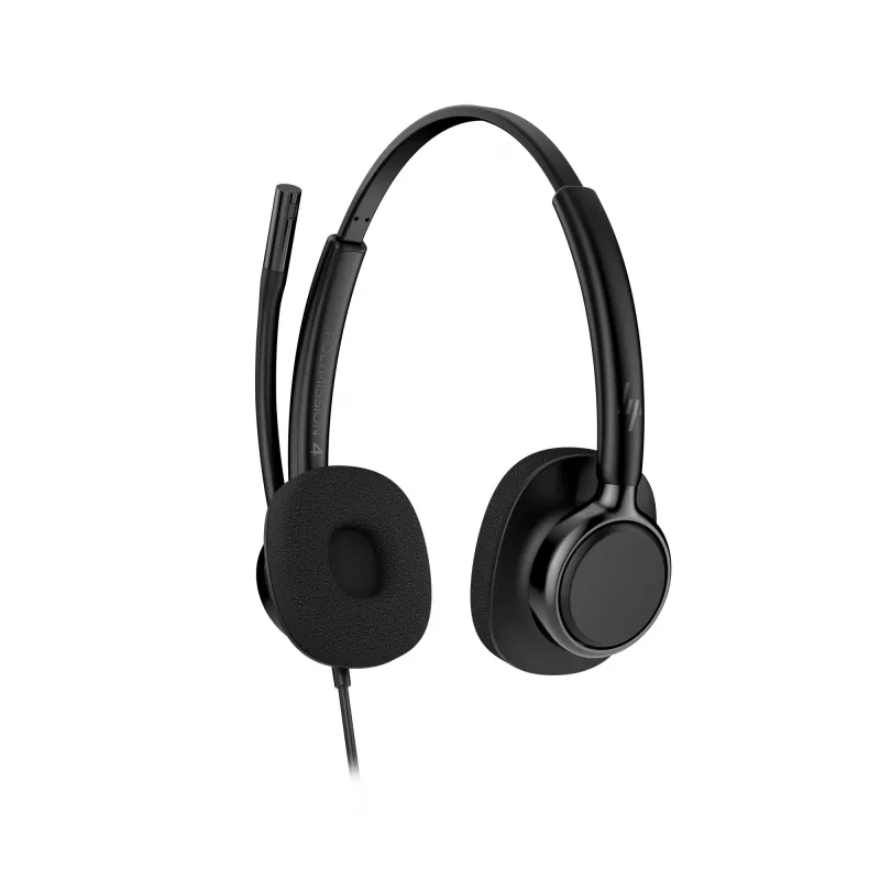 Laidinė stereo ausinė HP Poly Mission 425 Classic USB, ant ausų, 126 g