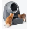 Savaime išsivalantis katės tualetas Catlink Pro-X Luxury – 65 L talpa, Pilka, 580×600 mm