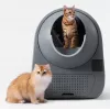 Savaime išsivalantis katės tualetas Catlink Pro-X Luxury – 65 L talpa, Pilka, 580×600 mm