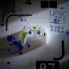 Sony DualSense belaidis valdiklis - Marathon riboto leidimo, baltas, žalias, Bluetooth/USB žaidimų pultas, skirtas Android, MAC, PC, PlayStation 5, iOS