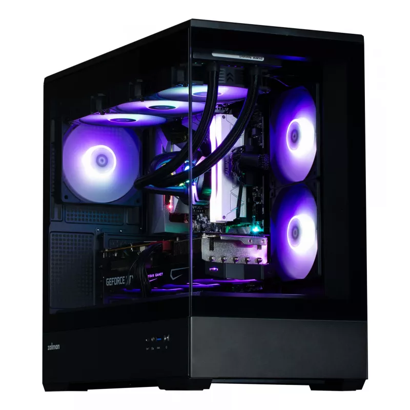 Zalman P30 Mini Tower Juodas