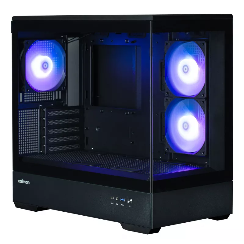 Zalman P30 Mini Tower Juodas