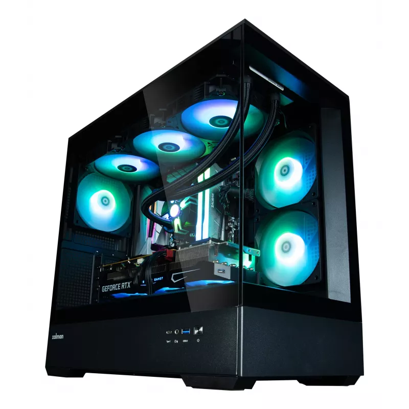 Zalman P30 Mini Tower Juodas