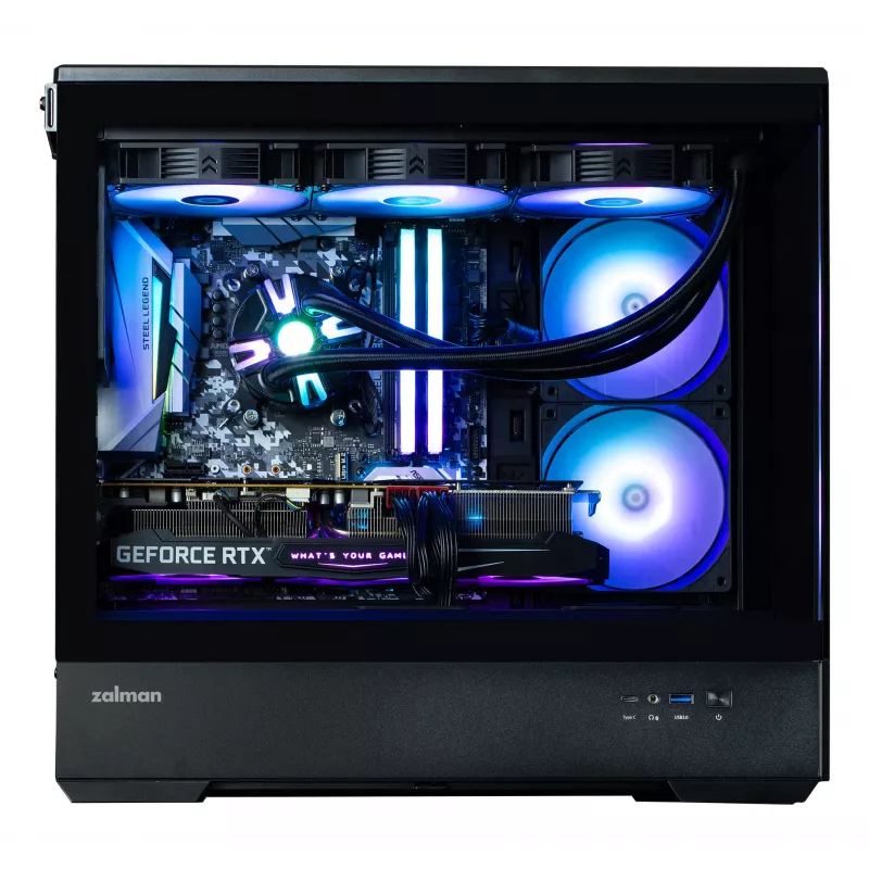Zalman P30 Mini Tower Juodas