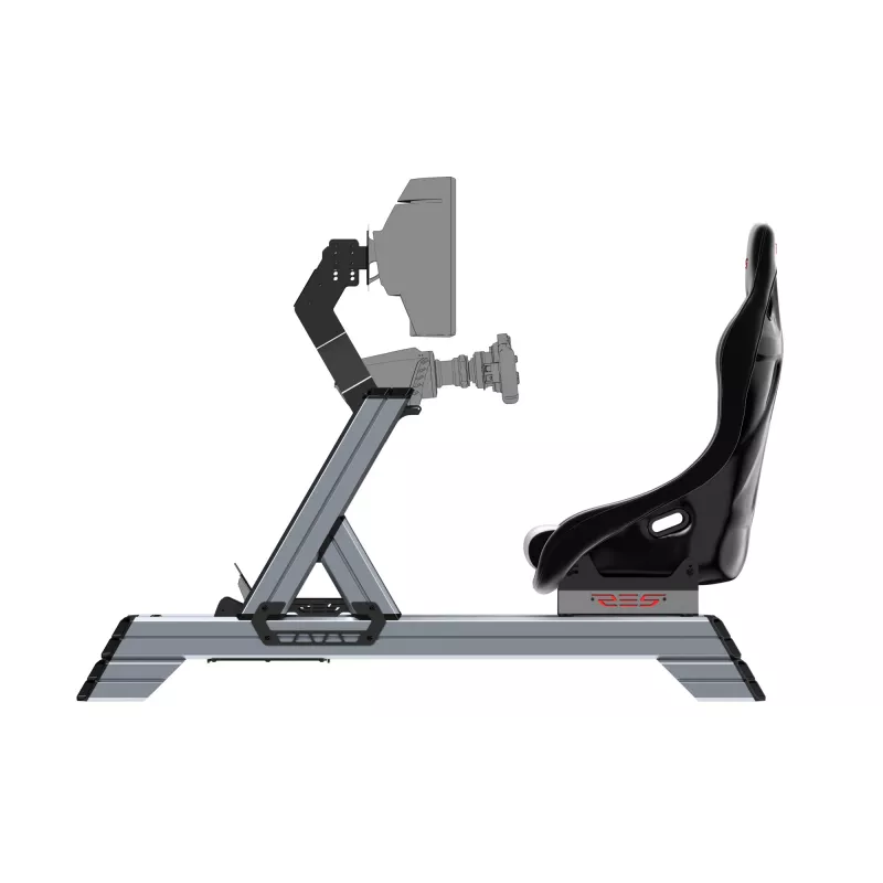 Res-Tech SMART COCKPIT + GT SĖDYNĖ (KOMPLEKTAS), lenktynių kokpitas, juoda, pilka, ABS, aliuminis, 52 kg, Italija