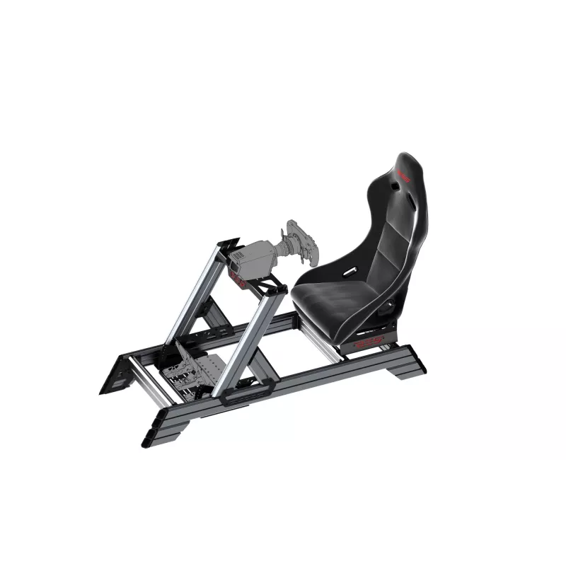 Res-Tech SMART COCKPIT + GT SĖDYNĖ (KOMPLEKTAS), lenktynių kokpitas, juoda, pilka, ABS, aliuminis, 52 kg, Italija