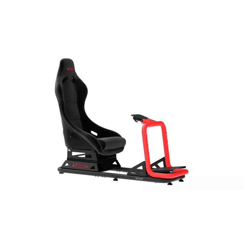 Res-Tech SIMPLY COCKPIT lenktynių kabina, juoda, raudona, 57 kg, Italija