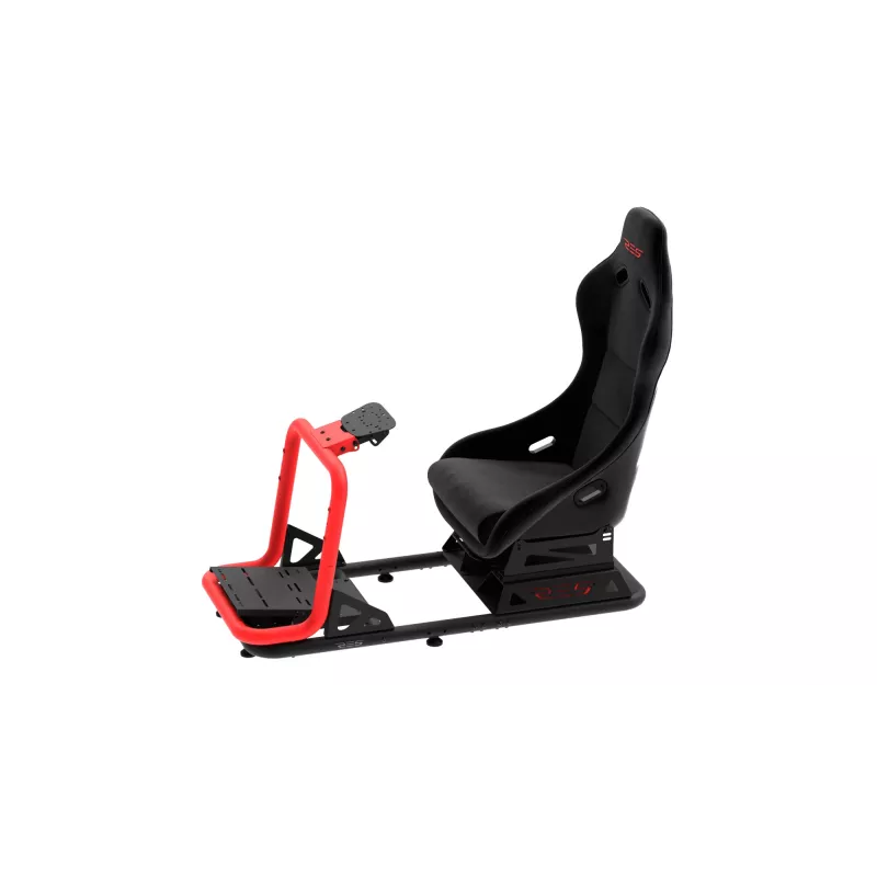 Res-Tech SIMPLY COCKPIT lenktynių kabina, juoda, raudona, 57 kg, Italija