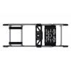 Res-Tech SMART COCKPIT, lenktynių kokpitas, juoda, pilka, ABS, aliuminis, 42 kg, Italija