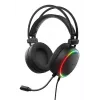 Ausinės GENESIS NSG-2307 Neon 613 G2 laidinės žaidimams, uždedamos, 20–20000 Hz, 2,2 m laidas, juodos