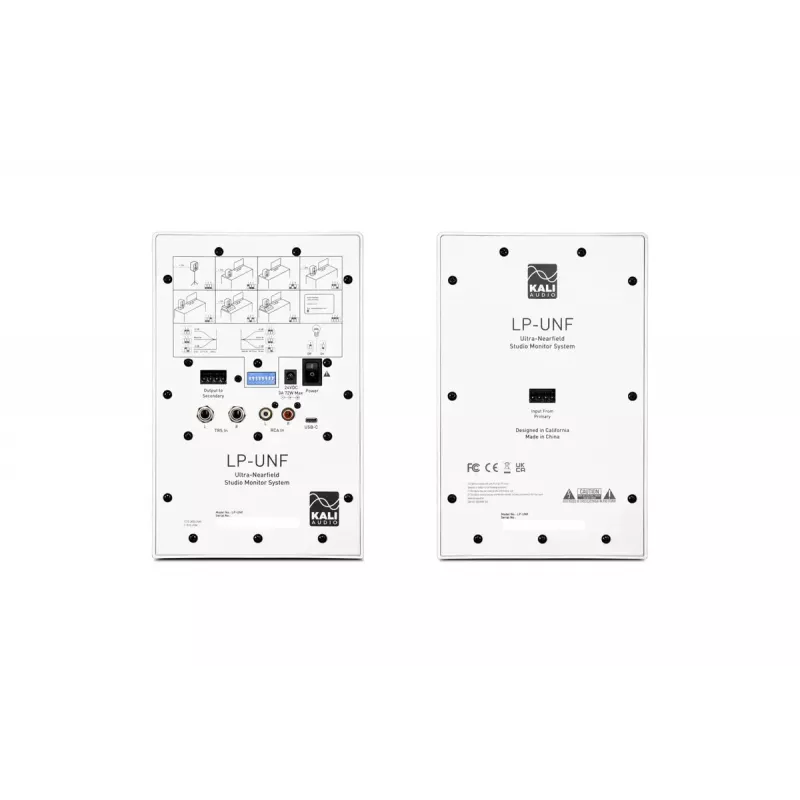 Kali Audio LP-UNF WH stoveliai monitoriams, balti, su Bluetooth