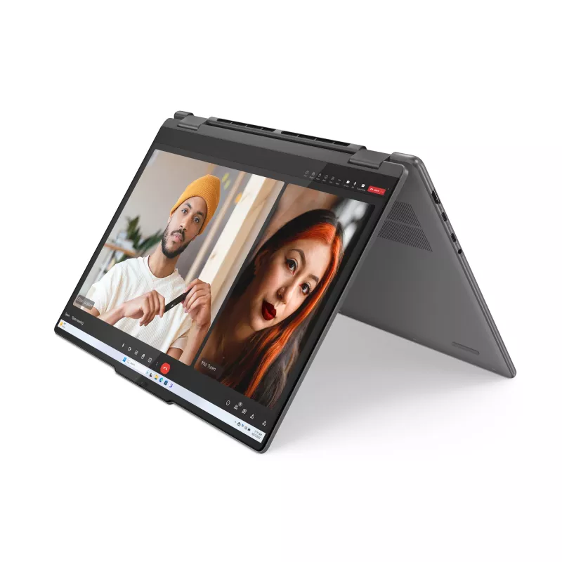 Lenovo Yoga 7 2-in-1 16IML9 Intel Core Ultra 7 155U hibridinis (2-in-1) 40,6 cm (16 colių) jutiklinis WUXGA 16 GB LPDDR5x-SDRAM 1 TB SSD Wi-Fi 6E (802.11ax) Windows 11 Home US English pilka
