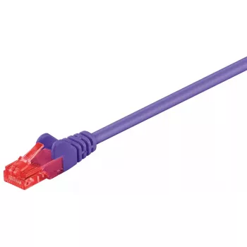 GOOBAY 95260 tinklo kabelis Cat6 U/UTP violetinis 0,50 m RJ-45–RJ-45