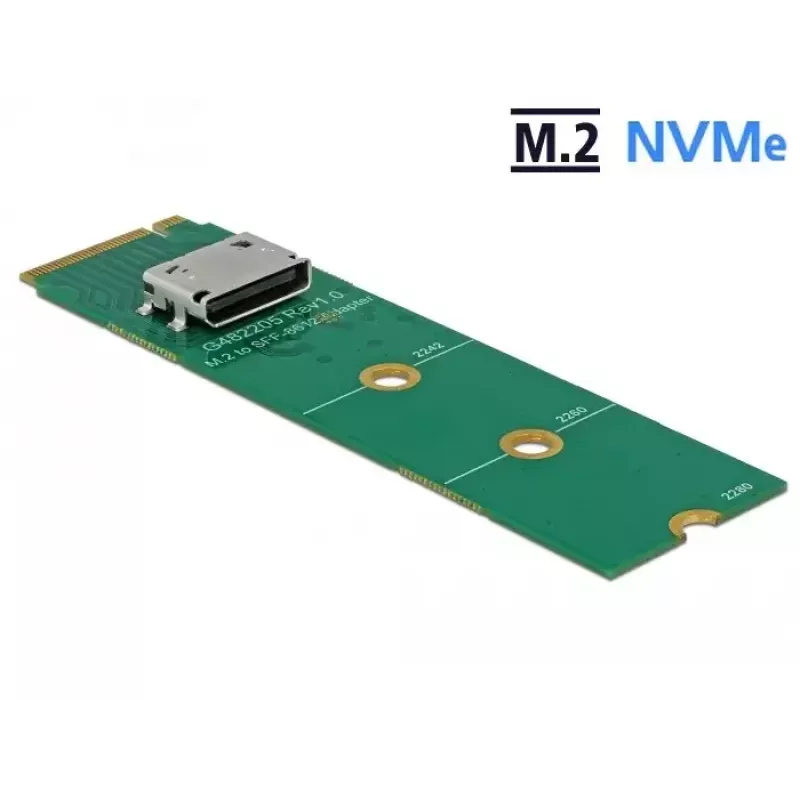 Vidinė sąsajos plokštė DeLOCK 64040 (PCIe 3.0, M.2 NVMe, 32 Gbit/s)