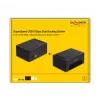 Išorinis HDD/SSD korpusas DeLOCK 64187 Juodas 2.5/3.5 colio 5 Gbit/s