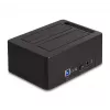 Išorinis HDD/SSD korpusas DeLOCK 64187 Juodas 2.5/3.5 colio 5 Gbit/s