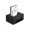 Išorinis HDD/SSD korpusas DeLOCK 64187 Juodas 2.5/3.5 colio 5 Gbit/s