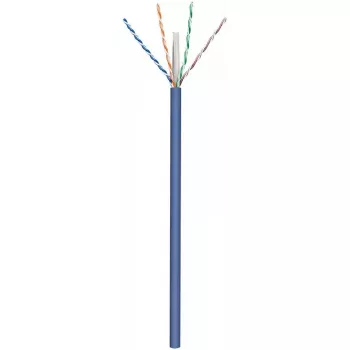 Tinklo laidas GOOBAY 96096 Cat6a U/UTP ant ritės, 100 m, mėlynas