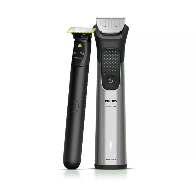 Philips MG9535/15 daugiafunkcis kirpimo ir skutimo aparatas, nerūdijantis plienas, 27 Ličio jonų baterija