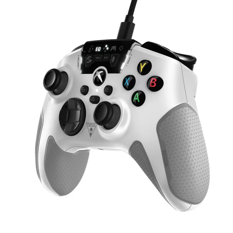 Turtle Beach Recon valdiklis, juoda, pilka, balta, USB, PC, Xbox, Xbox One, Xbox Series S, Xbox Series X