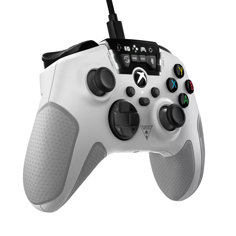 Turtle Beach Recon valdiklis, juoda, pilka, balta, USB, PC, Xbox, Xbox One, Xbox Series S, Xbox Series X