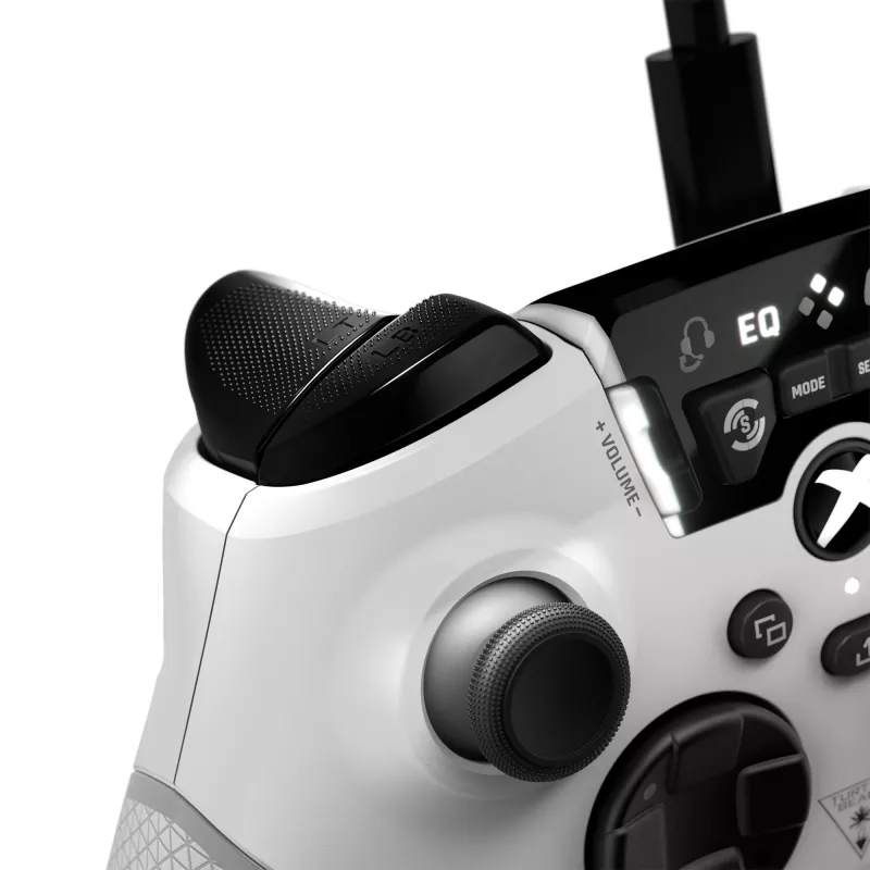 Turtle Beach Recon valdiklis, juoda, pilka, balta, USB, PC, Xbox, Xbox One, Xbox Series S, Xbox Series X